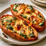 Baked Sweet Potato Dinner for 4 Servings