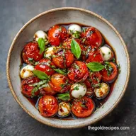 Balsamic Glaze Caprese Bites: 24 Bites