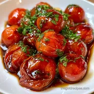 Balsamic Glazed Cherry Tomatoes for 4