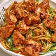 Chicken Zucchini Noodles in 30 Minutes
