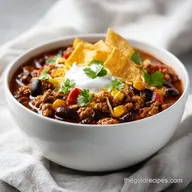 Classic Crockpot Ground Beef Taco Soup
