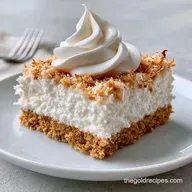 Coconut Cream Bars with Coconut Milk