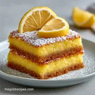 Coconut Lemon Bars in 55 Minutes