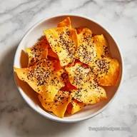 Crispy Cottage Cheese Chips