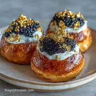 Gold Leaf Caviar Snack in 20 Minutes