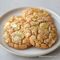 Gold Leaf Sugar Cookies in 27 Minutes