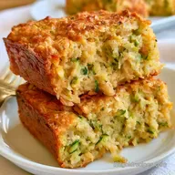 Zucchini Bars with Rolled Oats