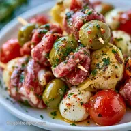 Italian Party Skewers in 15 Minutes