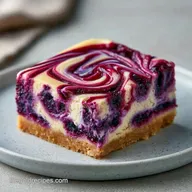 Lemon Blueberry Cheesecake Bars Creamy