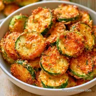 Parmesan Crusted Zucchini in 25 Minutes