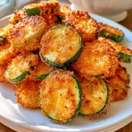 Crispy Parmesan Zucchini Bites