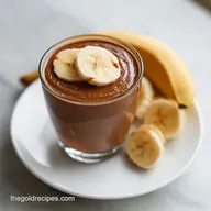 Chocolate Peanut Butter Banana Smoothie