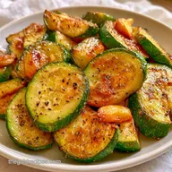 Pan-Seared Sauteed Zucchini in 15 Minutes