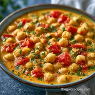 Quick Coconut Chickpea Curry in 30 Min