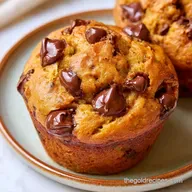 Zucchini Chocolate Chip Muffins: Tender