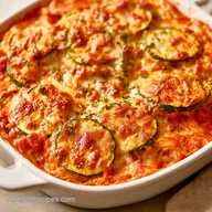Zucchini Parmesan Casserole for 8 Servings