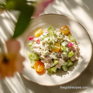 Healthy Tuna Salad in 10 Minutes Recipe Card