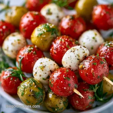 Antipasto Skewers Recipe in 20 Minutes