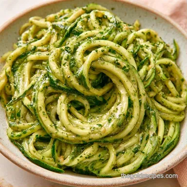 Asian Zucchini Noodles in 25 Minutes Recipe Card