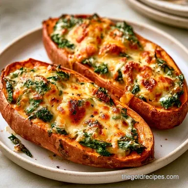 Baked Sweet Potato Dinner for 4 Servings