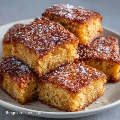 Best Classic Blondies Recipe: Chewy Recipe Card