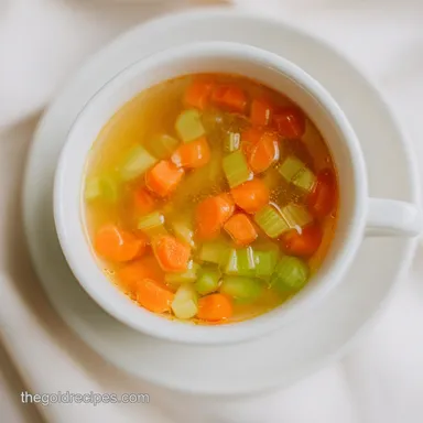 Best Italian Penicillin Soup for 4 Bowls