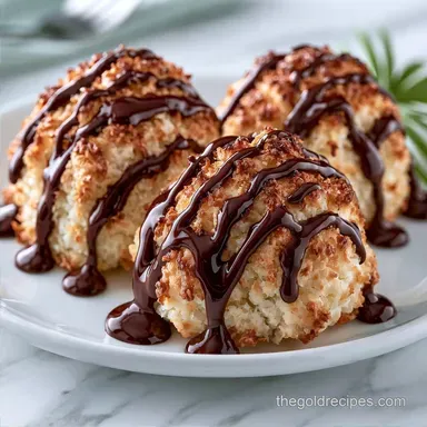 Coconut Macaroons in 30 Minutes