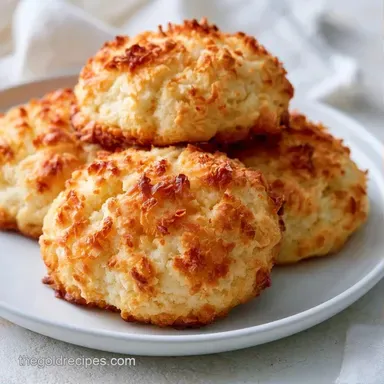 Chewy Toasted Coconut Cookies in 25 Min Recipe Card