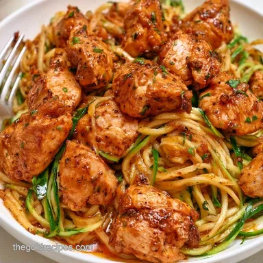 Chicken Zucchini Noodles in 30 Minutes