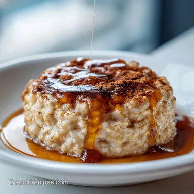 Cinnamon Roll Protein Oats Meal Prep