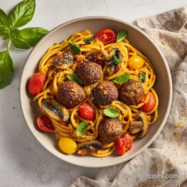 Spaghetti and Meatballs in 60 Minutes: Tender and Classic