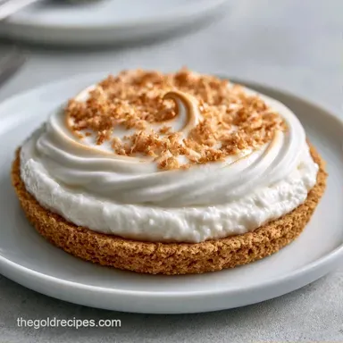 Coconut Cream Lush for 16 Squares Recipe Card