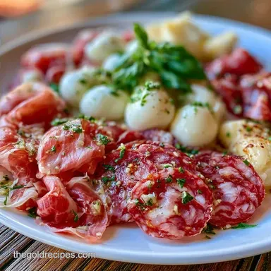 Cold Antipasto Platter in 30 Minutes