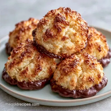 Coconut Macaroons with Condensed Milk