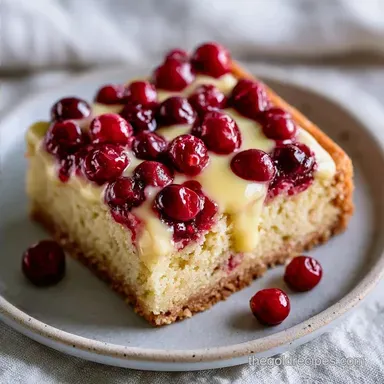 Cranberry Lemon Bars in 43 Minutes