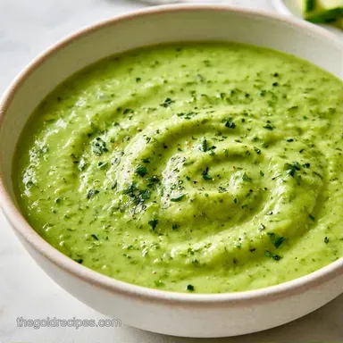 Cream of Zucchini Soup in 27 Minutes Recipe Card