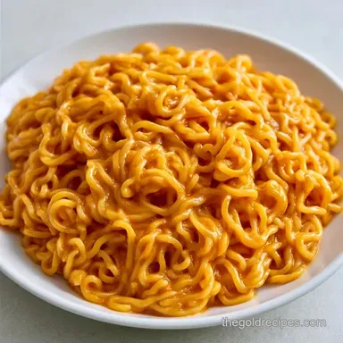 Creamy Coconut Curry Noodles in 15 Min