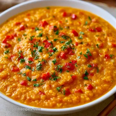 Creamy Coconut Lentil Curry in 30 Minutes Recipe Card