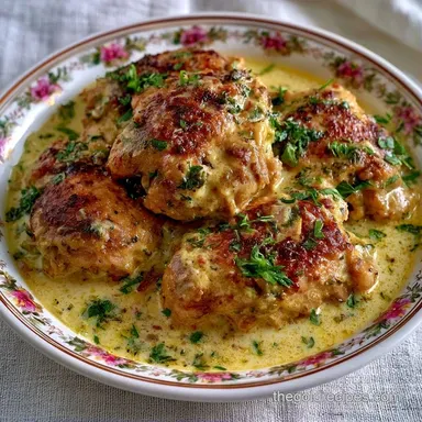 Coconut Milk Chicken One-Skillet Recipe Card