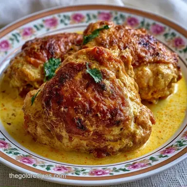 Coconut Milk Chicken One-Skillet