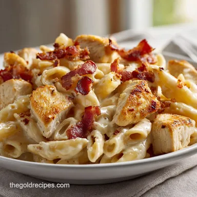 Creamy Crack Chicken Pasta in 40 Minutes