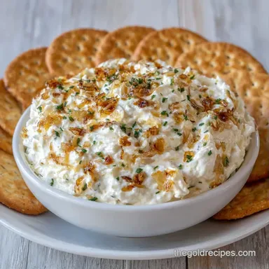 Summer Onion Dip: Party-Ready Recipe Card