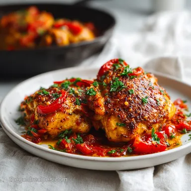 Creamy Tuscan Chicken in 30 Minutes Recipe Card