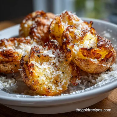 Crispy Smashed Potatoes for 4 Servings