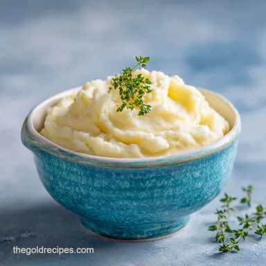 Crockpot Mashed Potatoes for 9 Servings Recipe Card