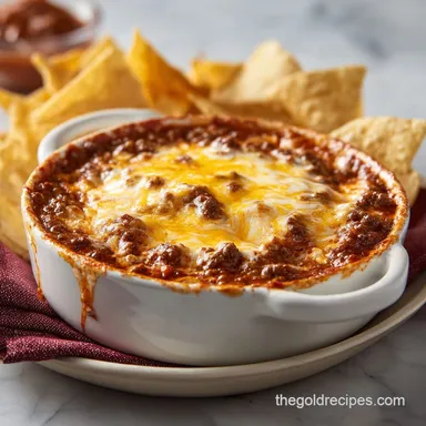 Best Crockpot Rotel Dip with Ground Beef and Cheese: 15 Servings Recipe Card