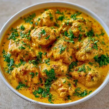 Easy Coconut Chicken Curry in 30 Minutes Recipe Card