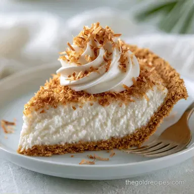 Easy Coconut Cream Pie in 35 Minutes Recipe Card
