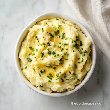 Easy Garlic Mashed Potatoes Recipe in 30 Minutes Recipe Card
