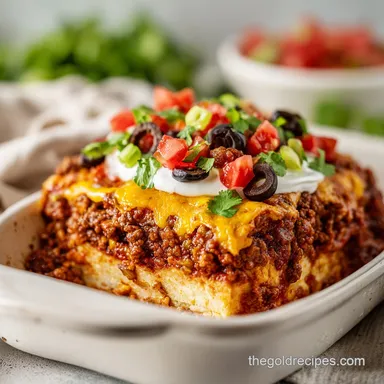 Easy Taco Casserole Recipe: Ready in 30 Min